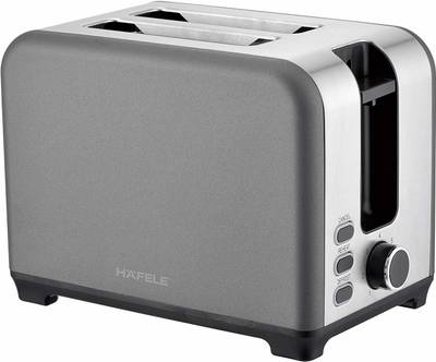 Hafele Amber 2 Slot Pop-up Toaster 930 W Pop Up Toaster  (Grey)