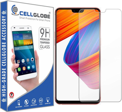 cellglobe Edge To Edge Tempered Glass for Oppo R15 Pro(Pack of 1)