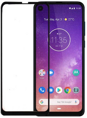 LIKEDESIGN Edge To Edge Tempered Glass for Motorola One Vision(Pack of 1)