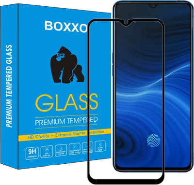 Boxxo Edge To Edge Tempered Glass for Realme X2 Pro(Pack of 1)