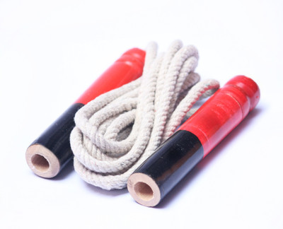 A.K New Cotton Skipping Rope For Daily Exercise For Men Women Freestyle Skipping Rope(Multicolor, Length: 274 cm)