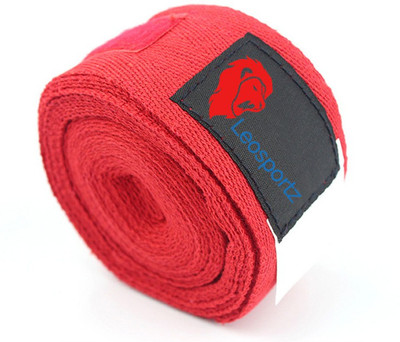 Leosportz Branded & flexible Boxing & Gym Fitness Tape Gym & Fitness Gloves(Red)