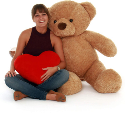 LOVE2SHOP 3 Feet Premium Quality Best Teddy Bear, Best Gift for your Loved Ones  - 90 cm(Brown)