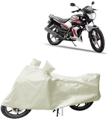 Gargi Traders Two Wheeler Cover for Yamaha(SS, White)