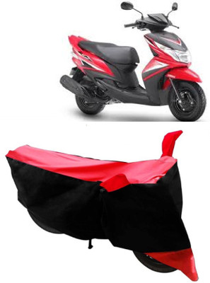 Gargi Traders Two Wheeler Cover for Yamaha(Ray Z, Red)