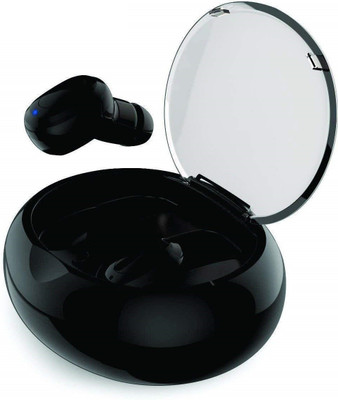 Gadget Bucket Wireless Bluetooth Headphone with Charging case Bluetooth Headset(Black, In the Ear)