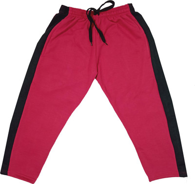 Indistar Track Pant For Boys(Pink, Pack of 1)
