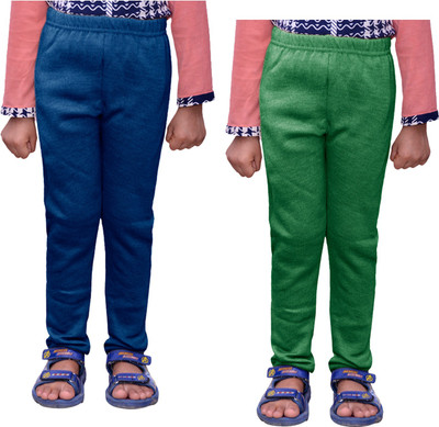 IndiWeaves Legging For Girls(Multicolor Pack of 2)