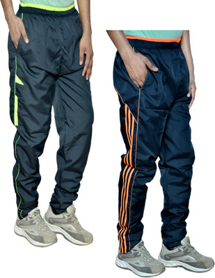 Indistar Solid Men Multicolor Track Pants