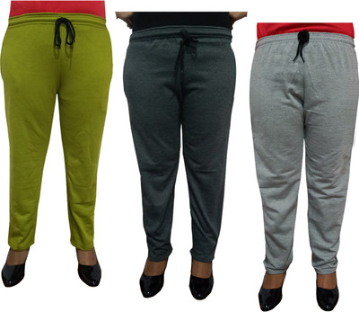 IndiWeaves Solid Women Multicolor Track Pants