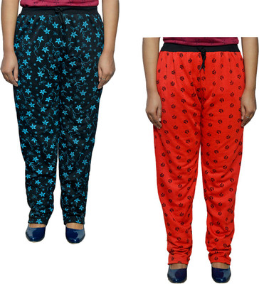 IndiWeaves Printed Women Multicolor Track Pants