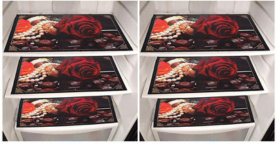 Dakshya Industries Fridge Mat(Width: 29 cm, Multicolor)
