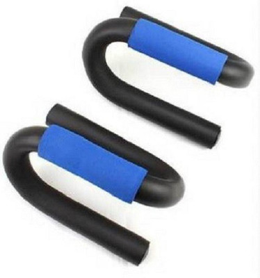 VATSMART S SHAPE SOFT GRIP PUSH UP BAR Push-up Bar(Blue, Black)