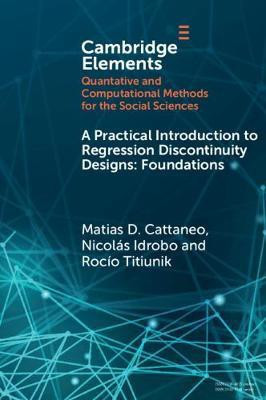 A Practical Introduction to Regression Discontinuity Designs(English, Paperback, Cattaneo Matias D.)