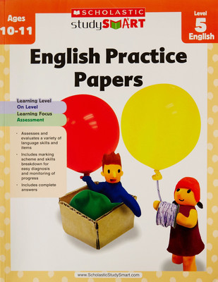 STUDY SMART ENGLISH PRACTICE PAPERS LEVEL 5(English, Paperback, Scholastic)
