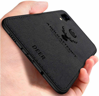 KARWAN Back Cover for Vivo Y93Black Shock Proof