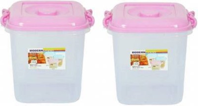 AMAZE ACTIONWARE Plastic Utility Container  - 13 L(Pack of 2, Pink)