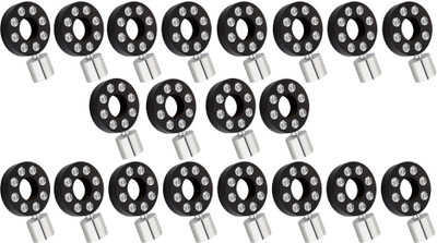 GROWNIX Brown Rod Rail Bracket Metal(Pack of 20)