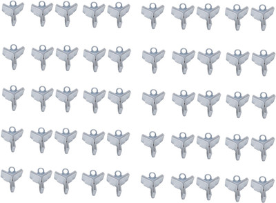 Nema Fish Decoy Polyresin Fishing Lure(Pack of 50, Size 3)