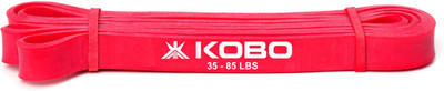 KOBO Power With Loop (Heavy) Aerobic Cardio & Exercise Resistance Band(Red)