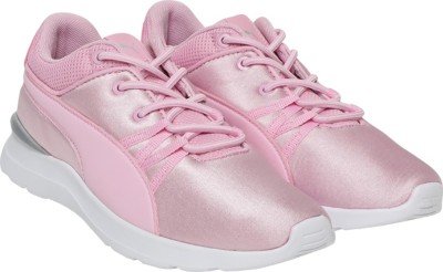 PUMA Girls Lace Sneakers(Pink)