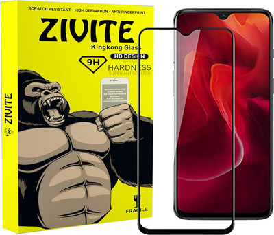 ZIVITE Edge To Edge Tempered Glass for Samsung Galaxy A20s(Pack of 1)