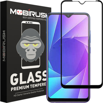 MOBIRUSH Edge To Edge Tempered Glass for Realme X2 Pro(Pack of 1)