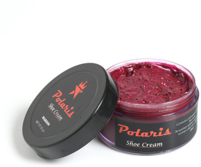 Polaris High Shine Leather Shoe Cream(Maroon)