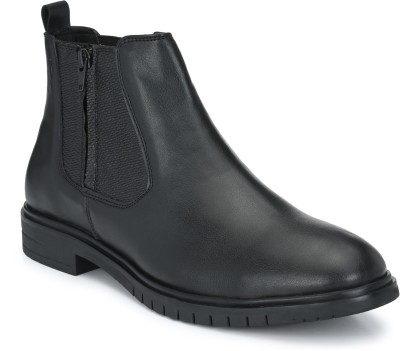 Delize Chukka Boots For Men(Black)