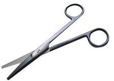 Forgesy MAYO SCISSOR STR/CVD Mayo Scissors(Blunt/Sharp Blades)