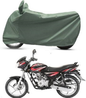 AK Star Waterproof Two Wheeler Cover for Bajaj(Discover 125 DTS-i, Grey)