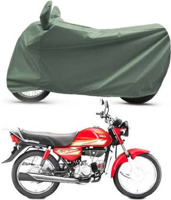 High Quality Waterproof Two Wheeler Cover for Hero(HF Dawn, Green)