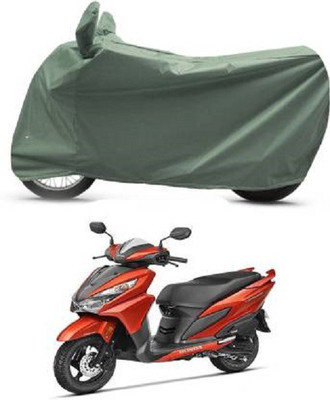 High Quality Waterproof Two Wheeler Cover for Honda(Grazia, Green)