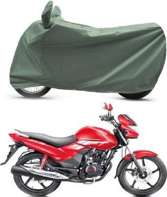 AK Star Waterproof Two Wheeler Cover for Hero(Achiever, Green)