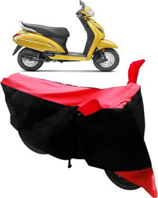 High Quality Waterproof Two Wheeler Cover for Honda(Activa 5G, Red, Black)