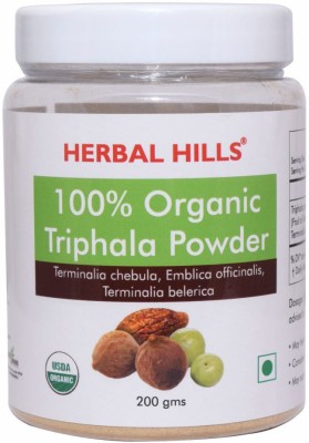 Herbal Hills Organic Triphala Powder - 200gms - Healthy Digestion