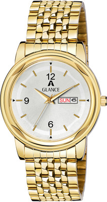 Aglance AG 1638YM01S DATE & DAY WITH LONG LAST GOLD PLATED WATCH FOR MEN AG 1638YM01S DATE & DAY WITH LONG LAST GOLD PLATED WATCH FOR MEN Analog Watch  - For Men
