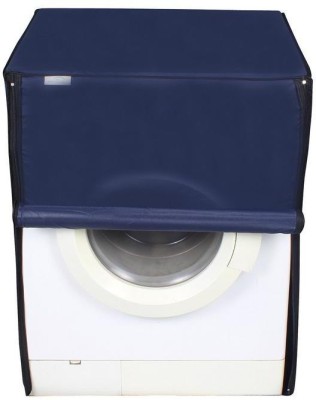 JM Homefurnishings Front Loading Washing Machine Cover(Blue, plain)