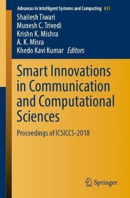 Smart Innovations in Communication and Computational Sciences(English, Paperback, unknown)