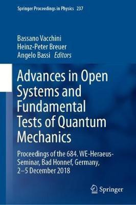 Advances in Open Systems and Fundamental Tests of Quantum Mechanics(English, Hardcover, unknown)