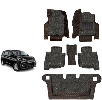elegant Polypropylene 7D Mat For  Maruti Suzuki Ertiga(Black, White)