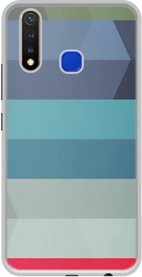 Casotec Back Cover for Vivo U20(Multicolor, Silicon, Pack of: 1)