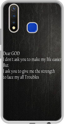 Casotec Back Cover for Vivo U20(Multicolor, Silicon, Pack of: 1)