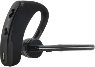 ulfat Bluetooth Headset Handfree Wireless Bluetooth Headset(Black, In the Ear)