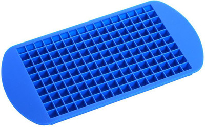 nunki trend Silicone 160 Small Ice Maker Tiny Chocolate Mold Party Drinks multicolor 1 pcs Multicolor Silicone Ice Cube Tray(Pack of1)