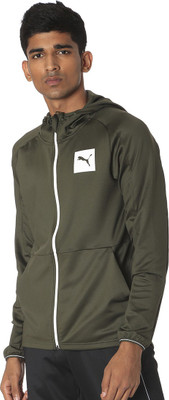 PUMA Full Sleeve Self Design Men Jacket