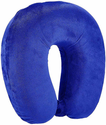 TWONE Memory Foam Travel Neck Pillow U Shape, Ortho Therapy Neck Support Pillow with Velour Cover by yinglite (Blue) Neck Pillow(BLUE)
