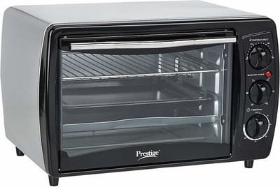 Prestige 19-Litre POTG 19 Oven Toaster Grill (OTG)(Black)