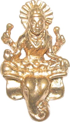 SUBHASHINI Bronze Panchalogam Gaja Lakshmi Pendant Panchaloha Gaja Laxmi Kavach Panchadhatu Gajalakshmi Locket Metal