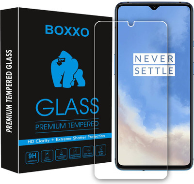 Boxxo Tempered Glass Guard for OnePlus 7T(Pack of 1)